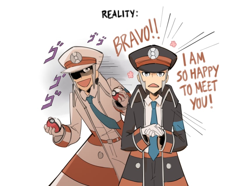 ingo and emmet (pokemon and 1 more) drawn by norue