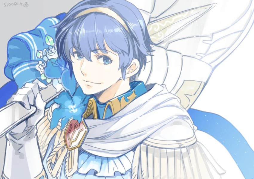 marth (fire emblem and 2 more) drawn by toyota_saori
