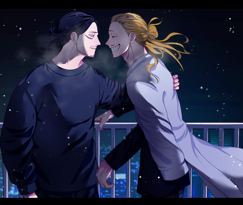 aizawa shota and present mic (boku no hero academia) drawn by 2elu2