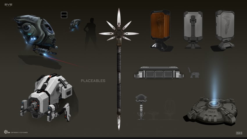 eve online drawn by georg_hilmarsson
