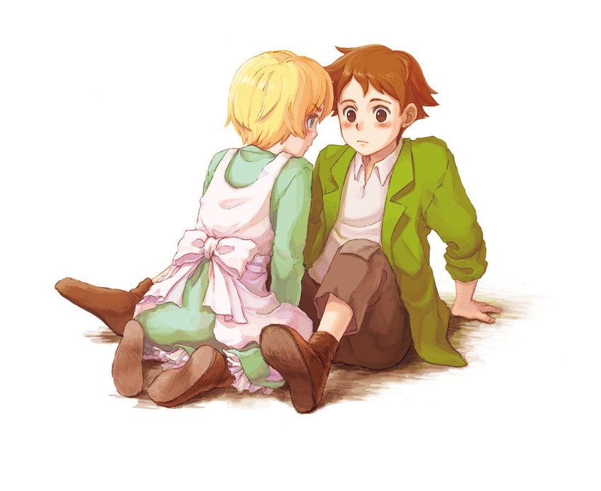 romeo and bianca martini (romeo no aoi sora) drawn by kii_wami