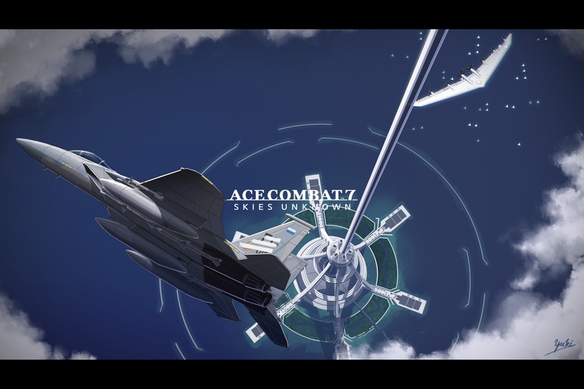 trigger (ace combat and 2 more) drawn by shiro_yukimichi