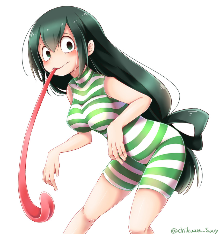 asui tsuyu (boku no hero academia) drawn by chikuwa_savy