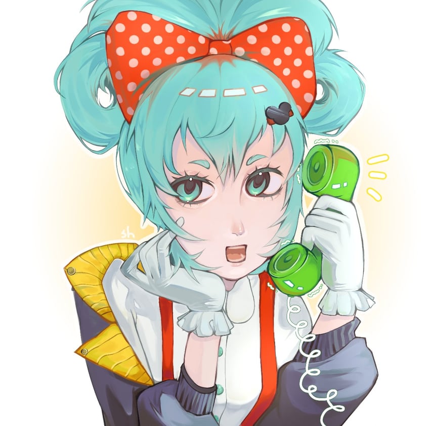 hatsune miku and mickey mouse (vocaloid and 1 more) drawn by ray00maniac