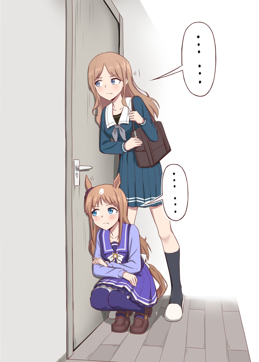 nagasaki soyo and grass wonder (umamusume and 2 more) drawn by anglediana