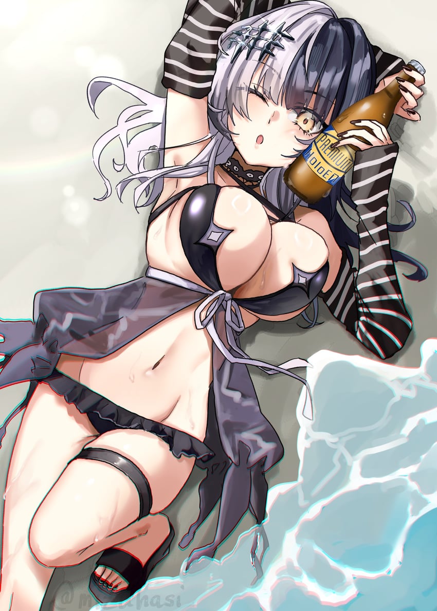 shiori novella (hololive and 1 more) drawn by mizuhasi