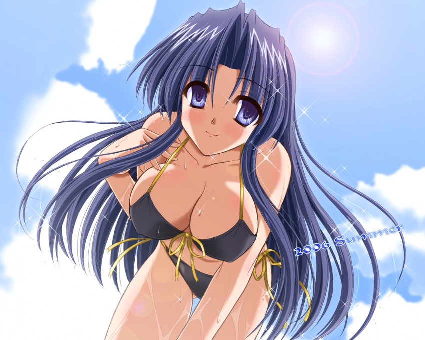 kawana misaki (one - kagayaku kisetsu e) drawn by yamu_(reverse_noise)