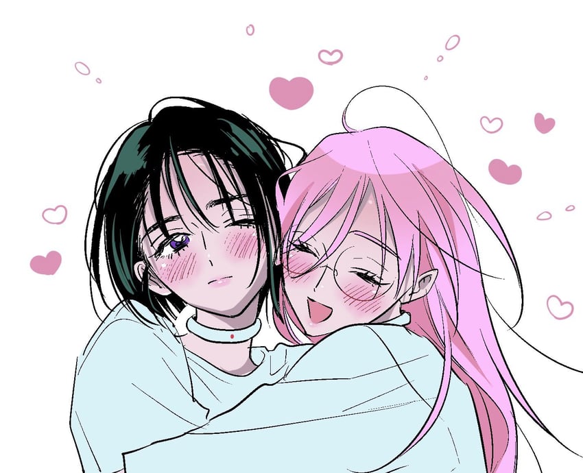 sua and mizi (alien stage) drawn by white_core