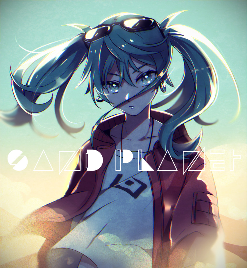 hatsune miku (vocaloid and 1 more) drawn by kisaragi_yuu_(fallen_sky)