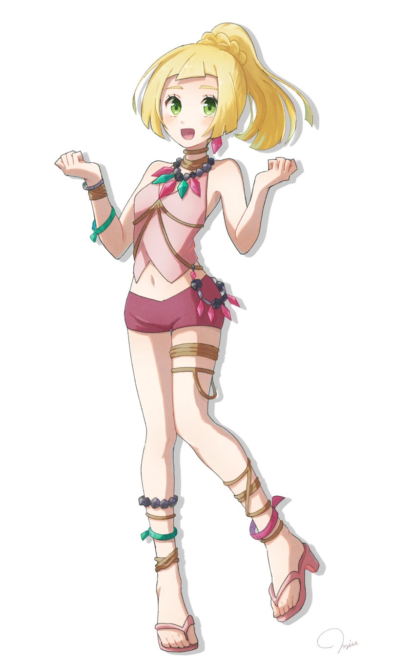 lillie and olivia (pokemon and 1 more) drawn by miu_(miuuu_721)