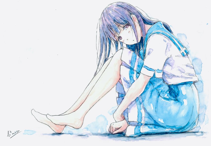 yoroizuka mizore (hibike! euphonium and 1 more) drawn by bbmasa
