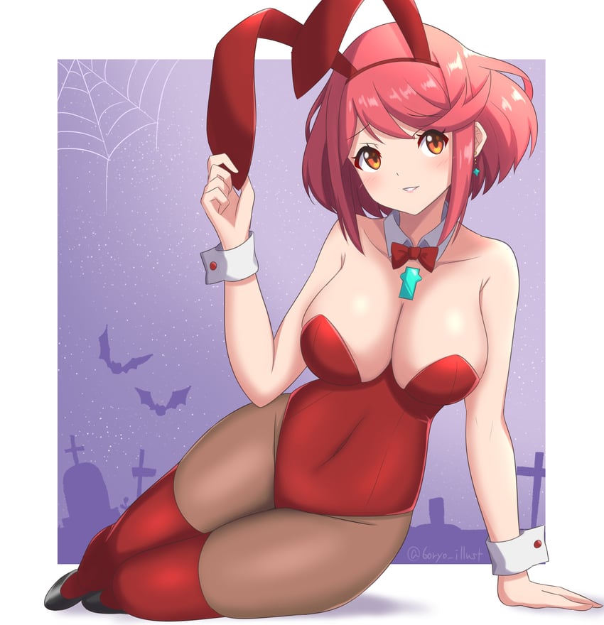 pyra (xenoblade chronicles and 1 more) drawn by ryochan96154