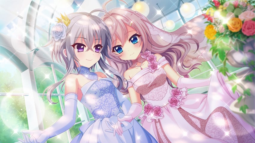 ichijou ruka and himura nagisa (re:stage!) drawn by izumi_tsubasu