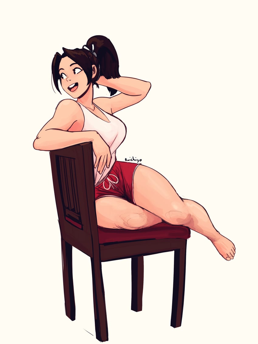 shiranui mai (street fighter and 2 more) drawn by raichiyo33