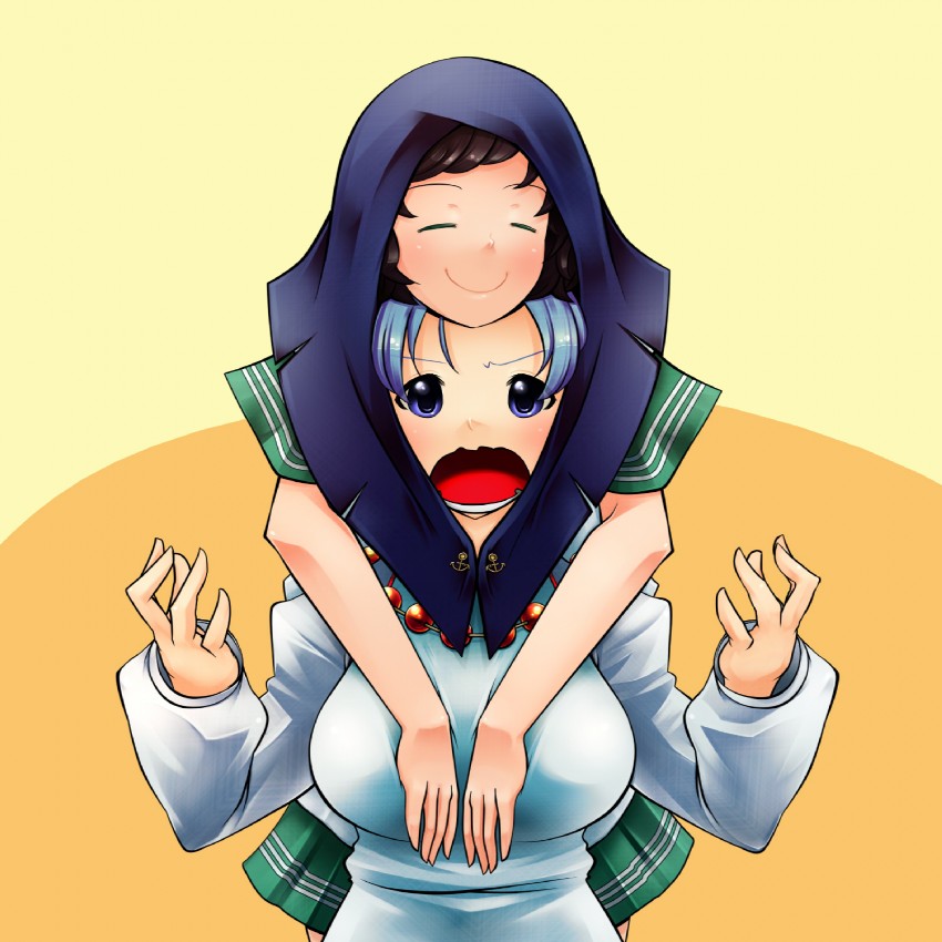 murasa minamitsu and kumoi ichirin (touhou) drawn by bbb_(33kudo)