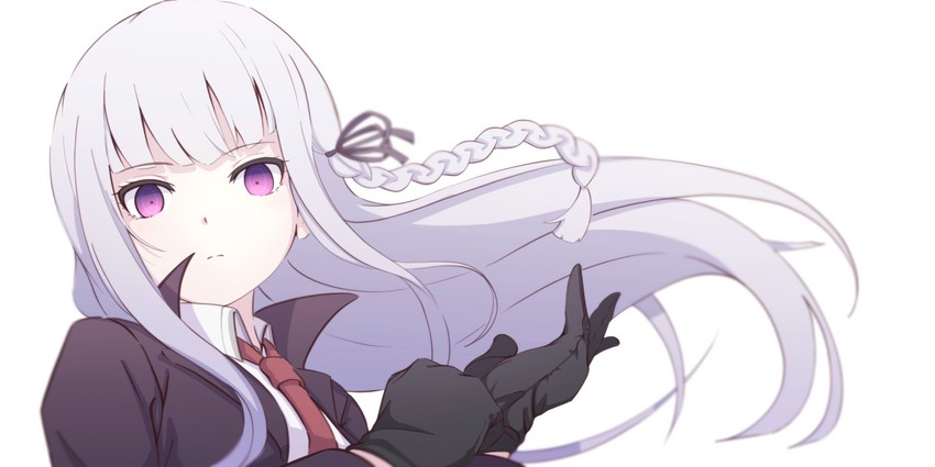 kirigiri kyoko (danganronpa and 1 more) drawn by gyorui_(katsuwo_drawing)