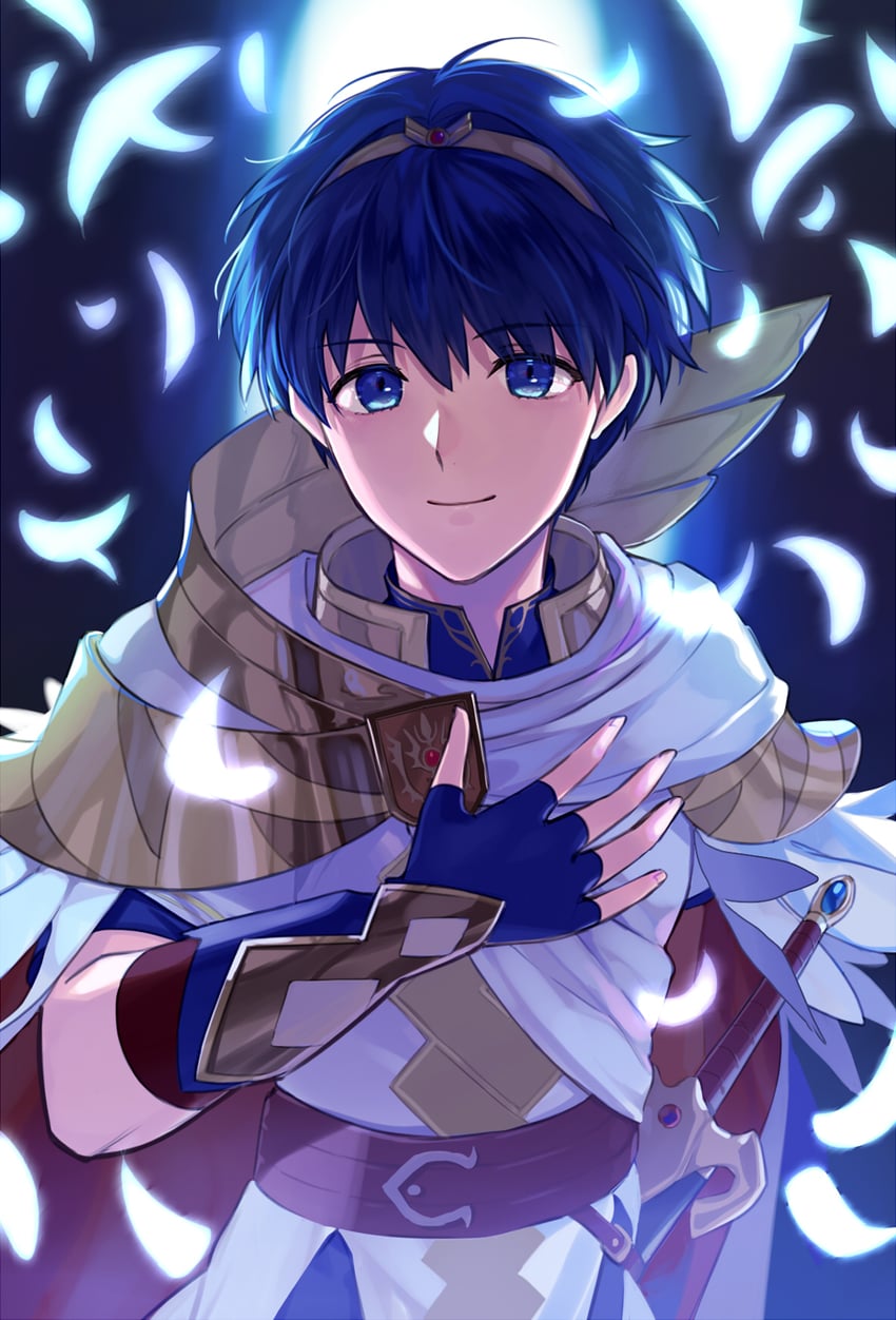 marth (fire emblem and 2 more) drawn by kiyuu
