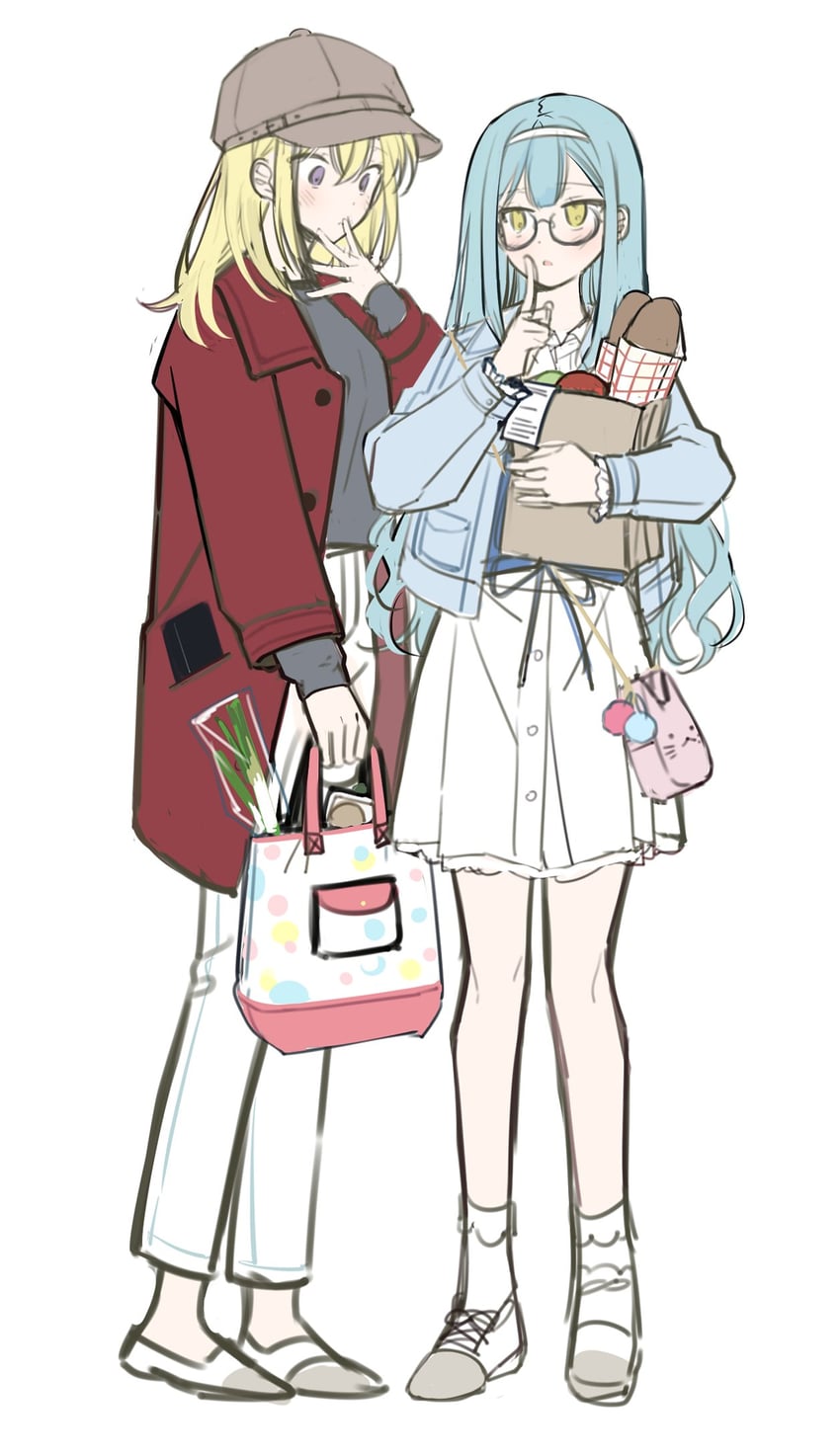 togawa sakiko and misumi uika (bang dream! and 1 more) drawn by yojeong_dimseom