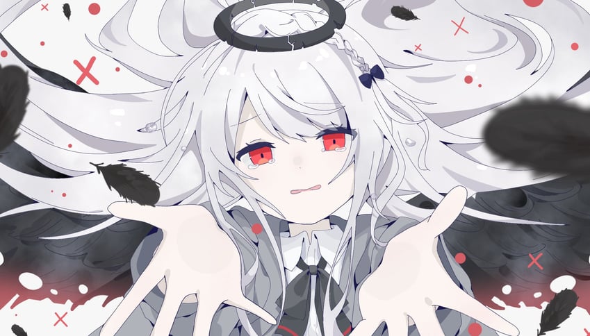 tenshi (tuyu and 1 more) drawn by izu_(izu_16016)