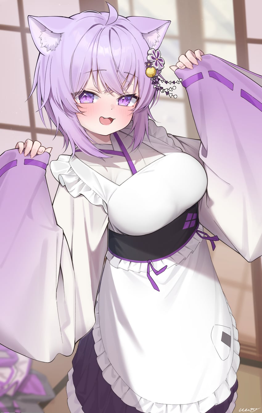nekomata okayu (hololive) drawn by ai_(u_e_o_o)