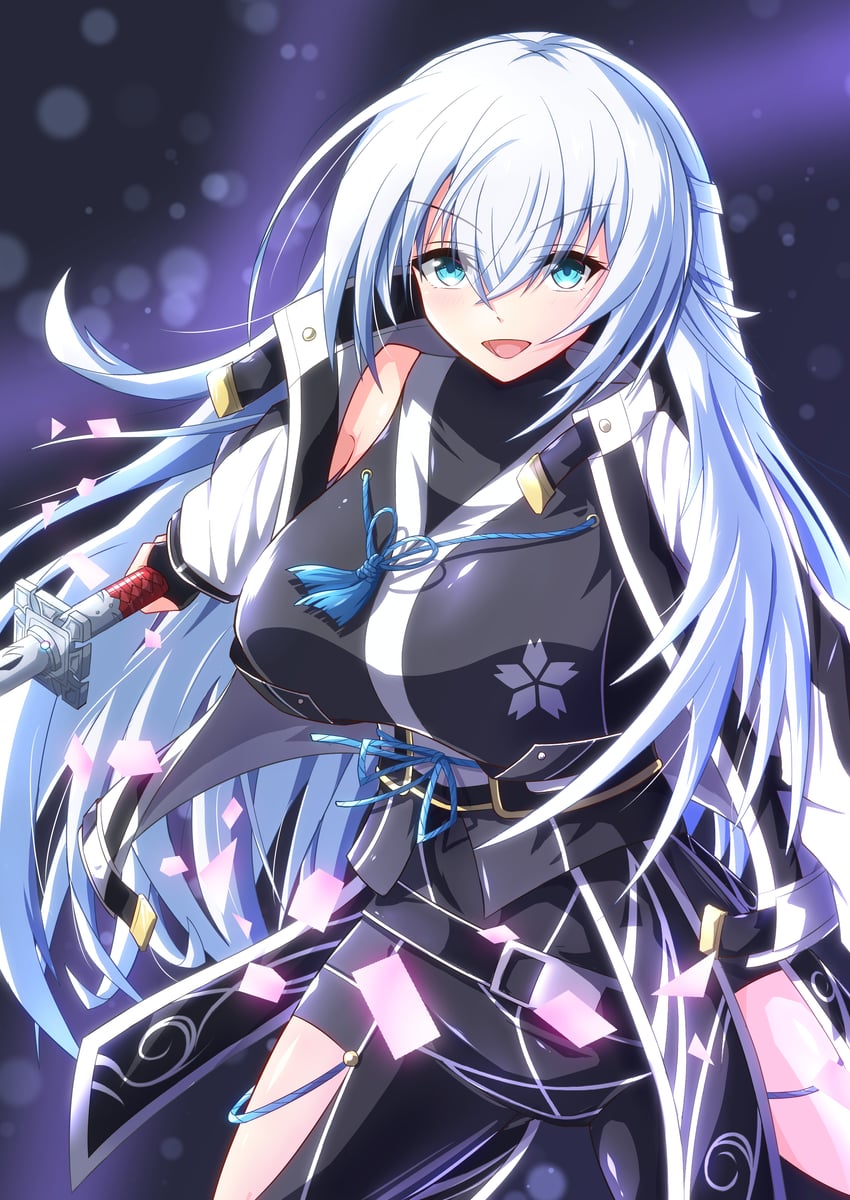 shizuna rem misurugi (eiyuu densetsu and 2 more) drawn by light_xion