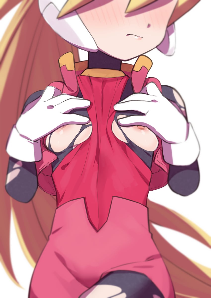 ciel (mega man and 1 more) drawn by morisobo