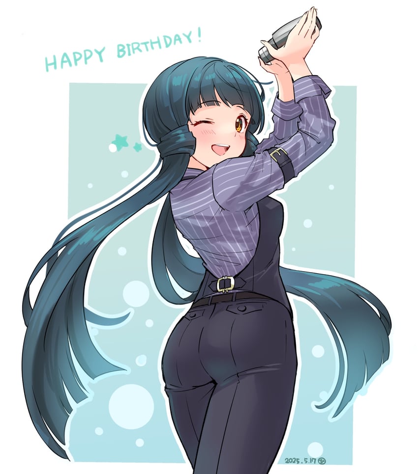 kitakami reika (idolmaster and 2 more) drawn by damokan66