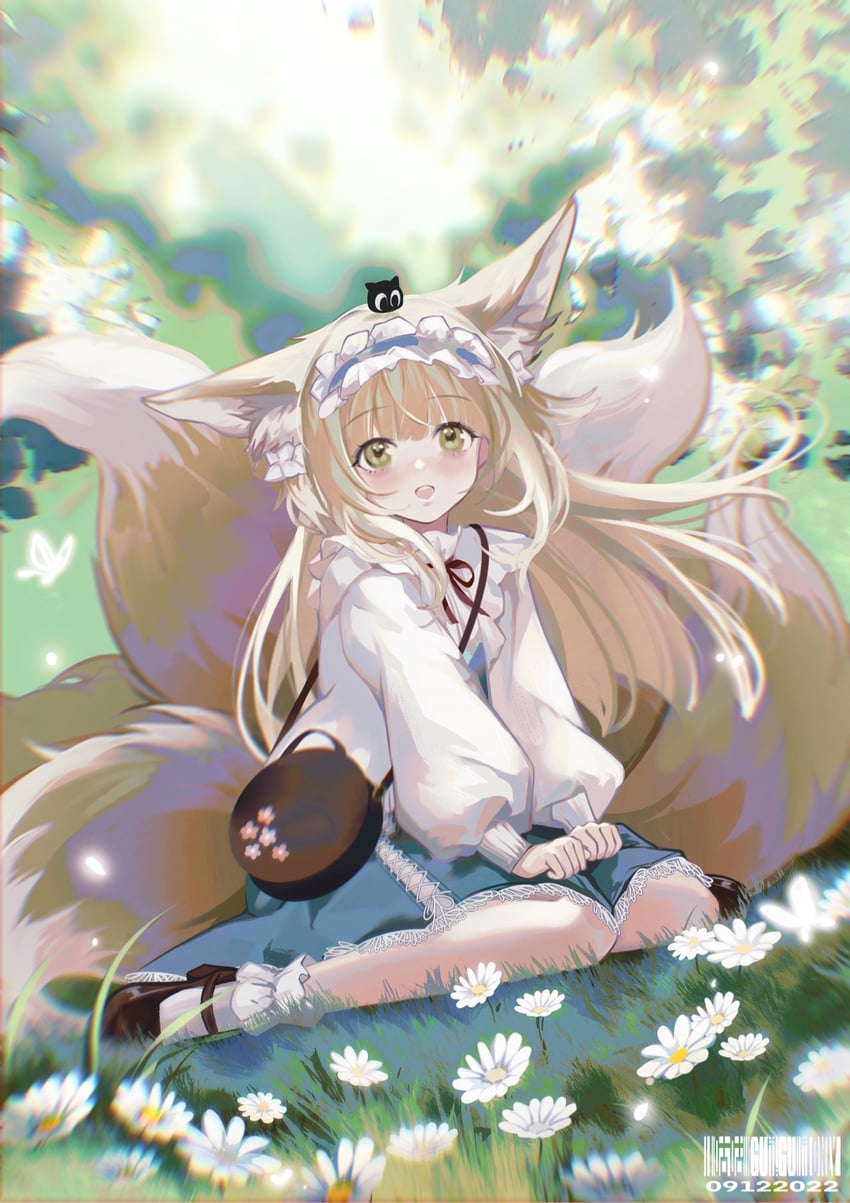 suzuran and heixiu (arknights and 1 more) drawn by xianyu_guguzi