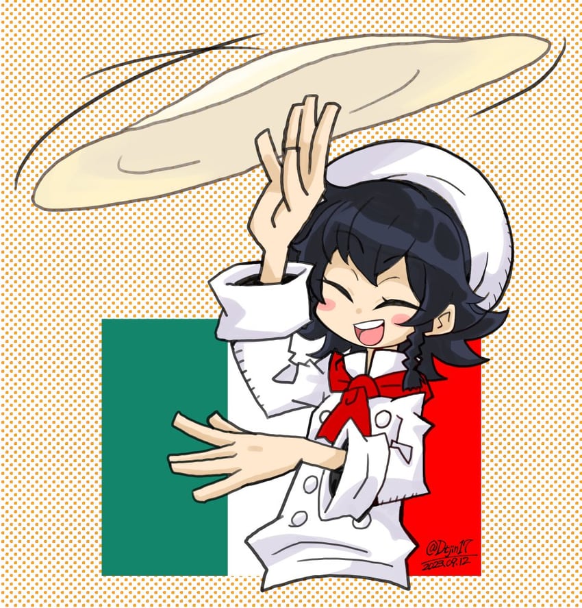 pepperoni (girls und panzer) drawn by ichinana_(dametetujin17)