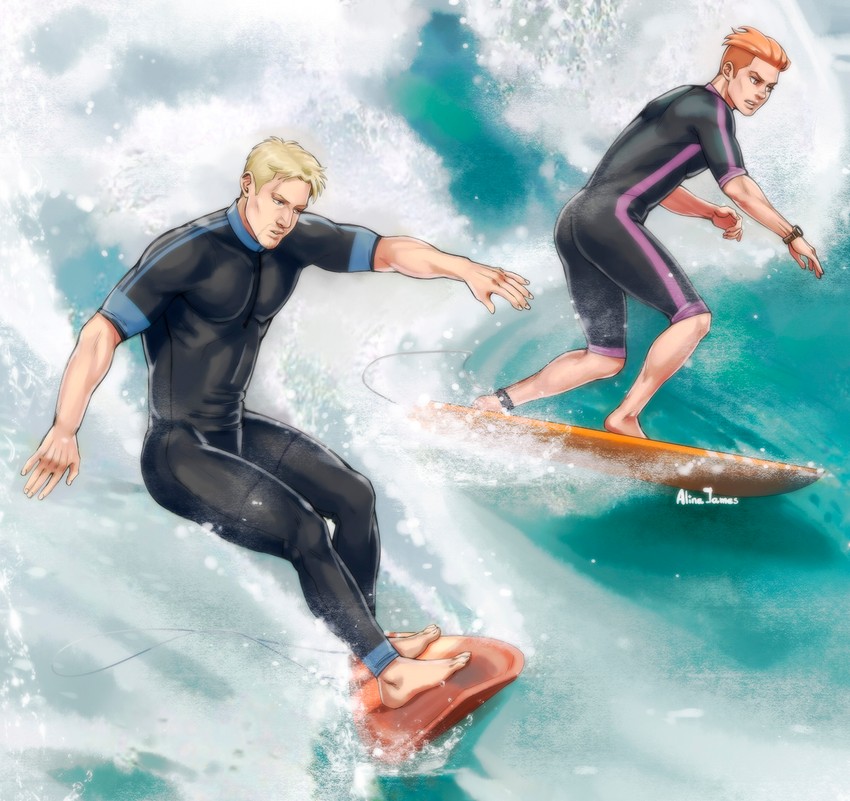reiner braun and porco galliard (shingeki no kyojin and 1 more) drawn by adelheid_(moschiola)