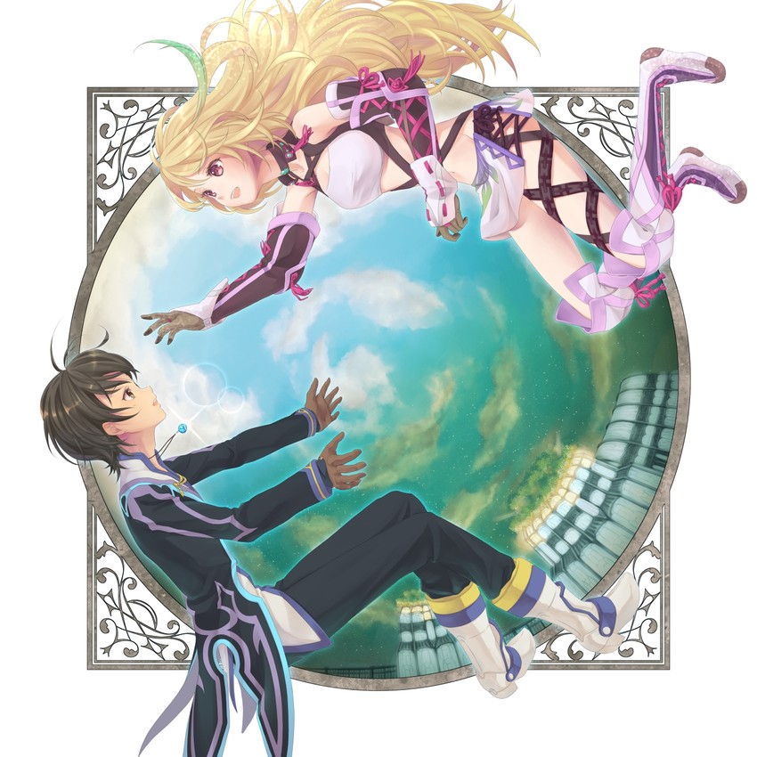 milla maxwell and jude mathis (tales of and 1 more) drawn by ma_na_roo
