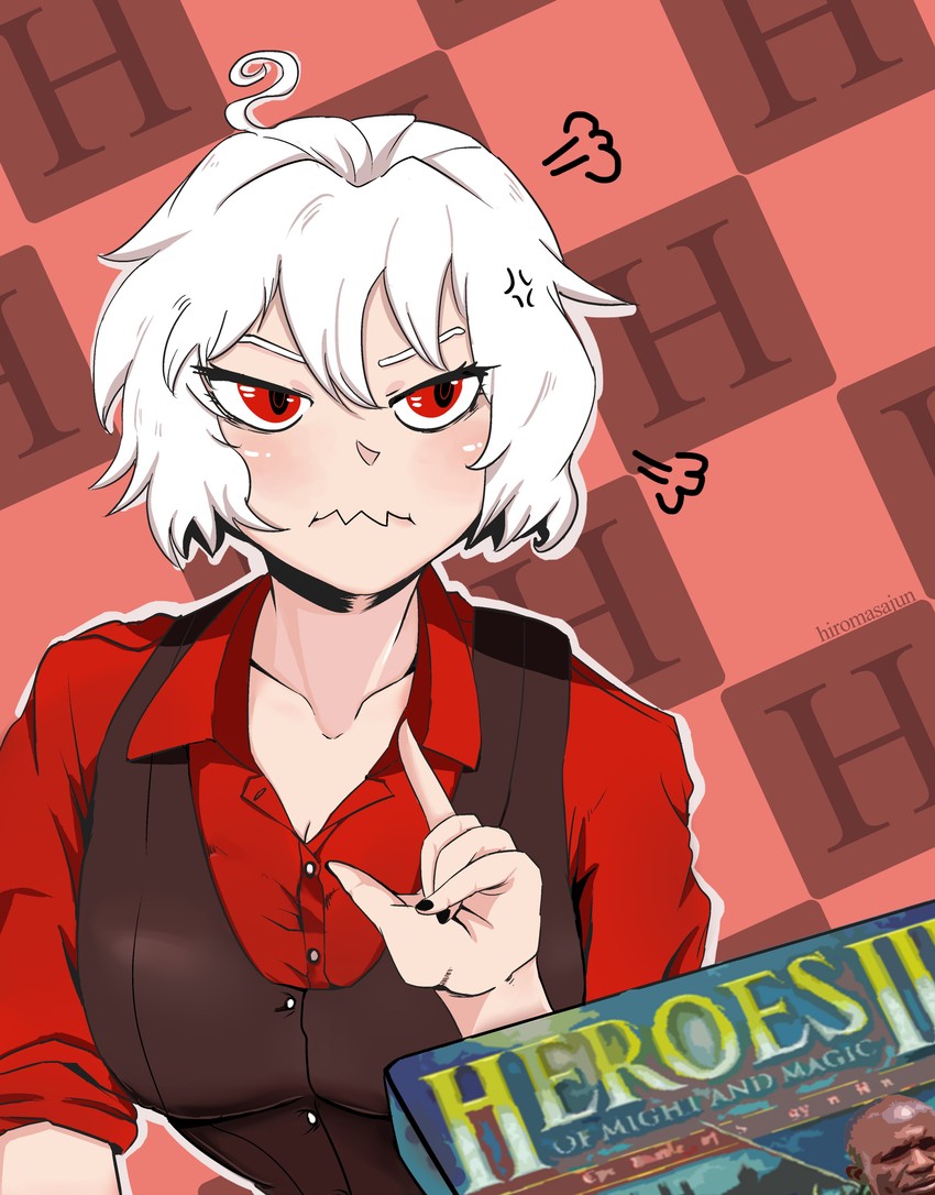 malina and kongolo nadiane (helltaker and 2 more) drawn by hiromasajun