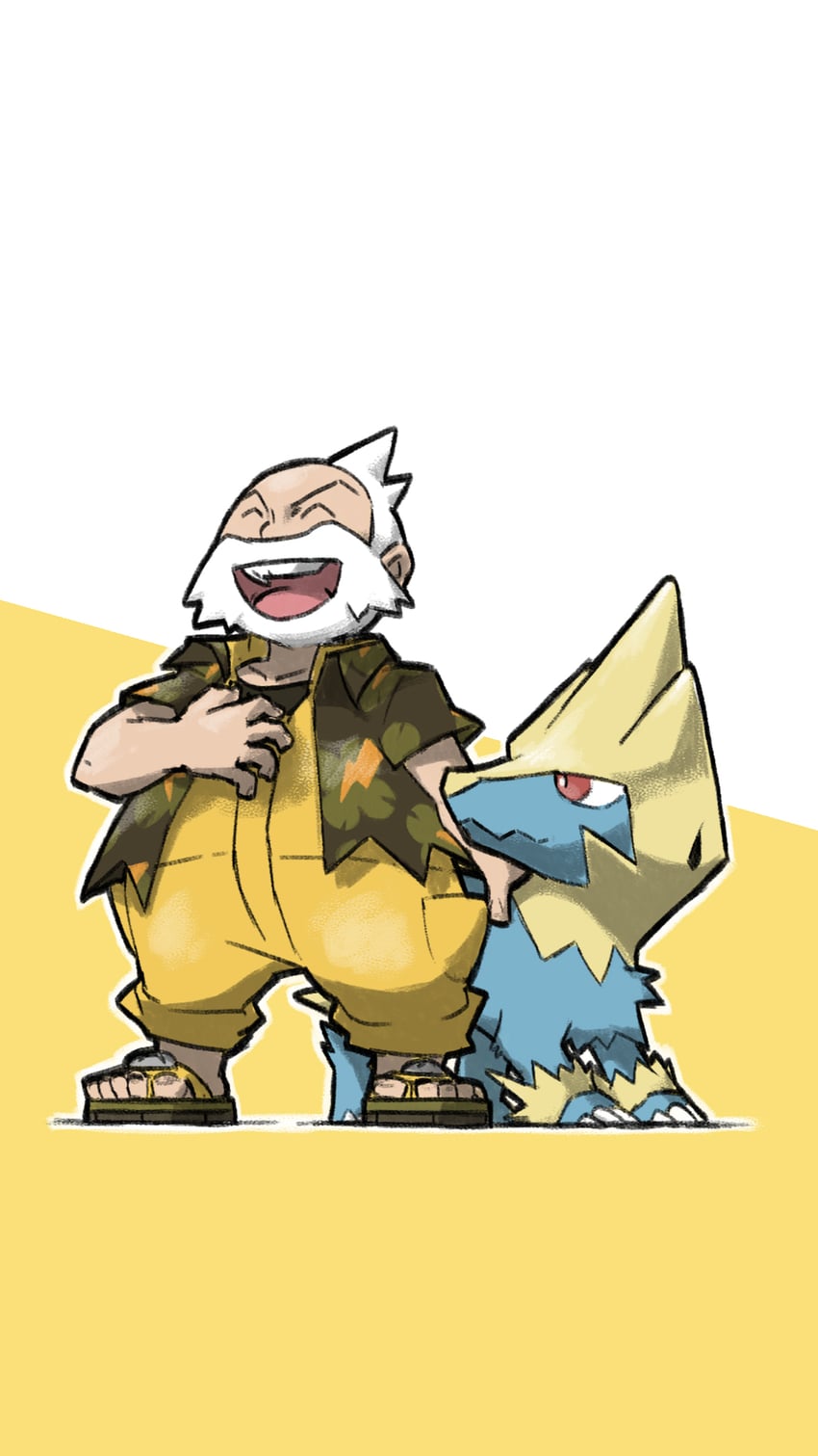 manectric and wattson (pokemon and 1 more) drawn by blacknirrow