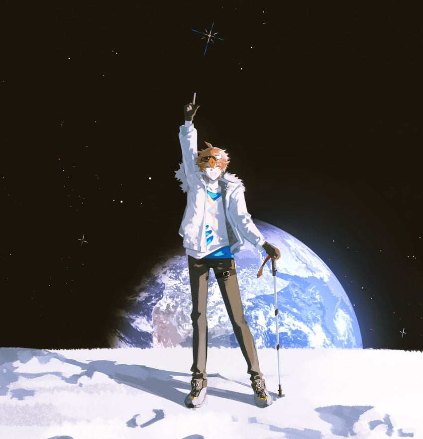 tartaglia (genshin impact) drawn by erdff720