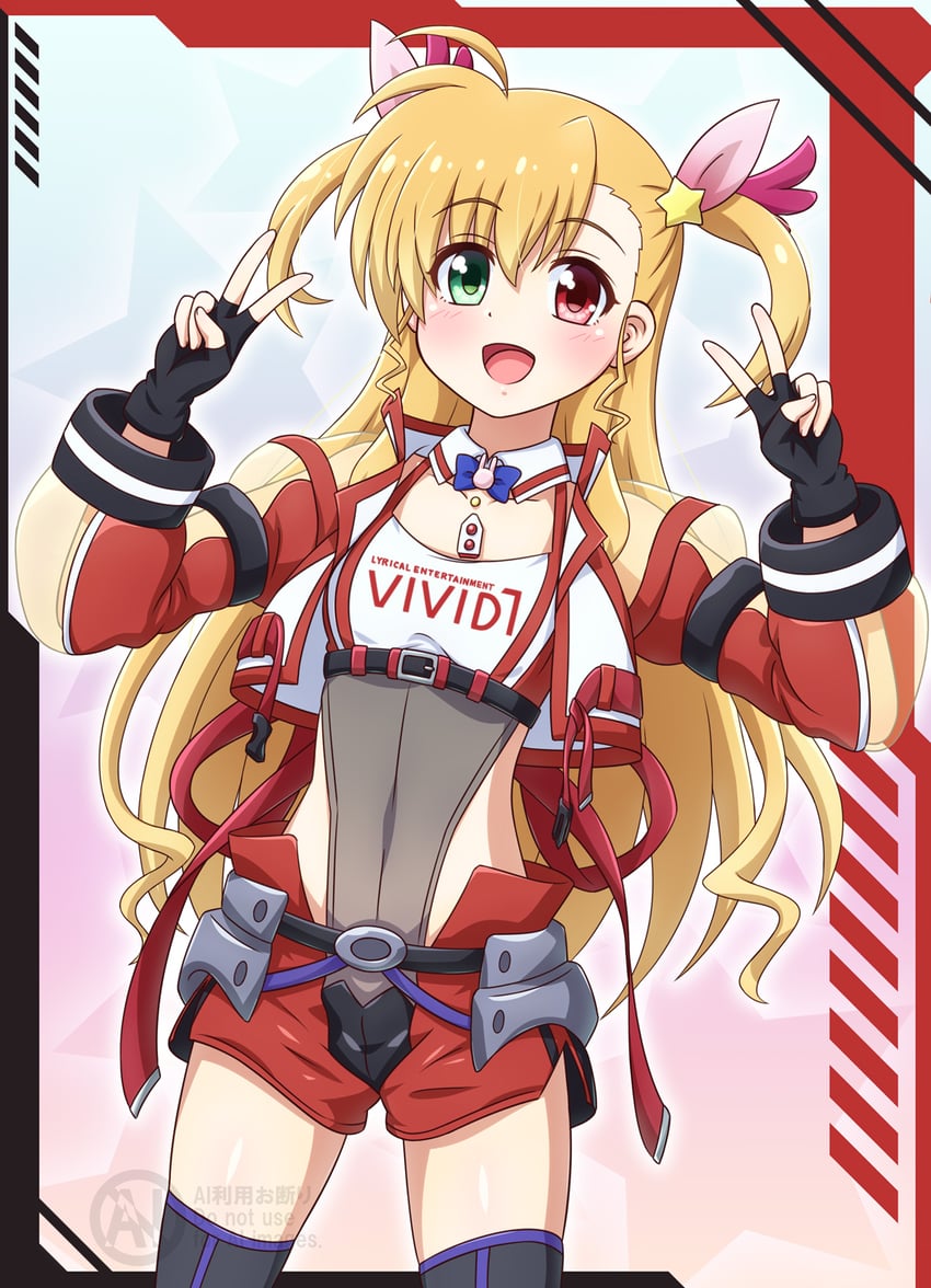 vivio (lyrical nanoha and 3 more) drawn by yosuzu