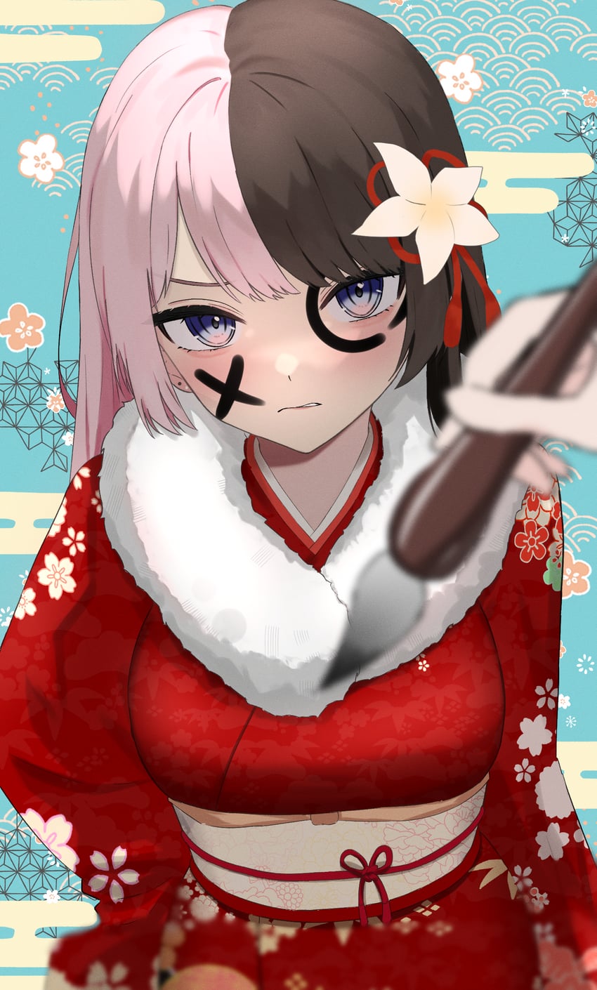 tachibana hinano (vspo! and 1 more) drawn by 4kebidayo