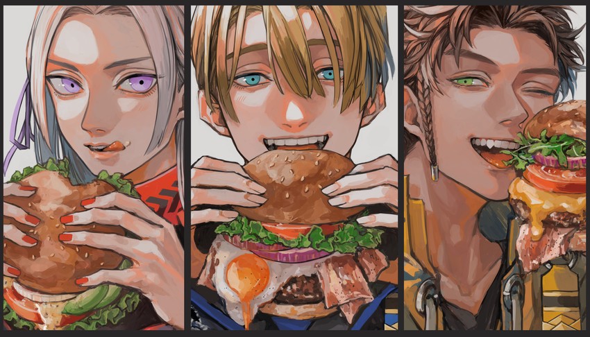 edelgard von hresvelg, dimitri alexandre blaiddyd, and claude von riegan (fire emblem and 1 more) drawn by fatalbug896
