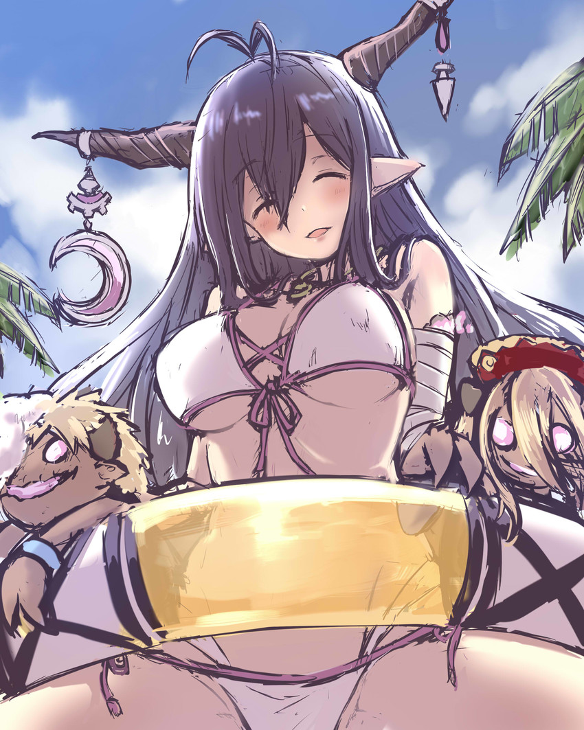 danua, gretel, and hansel (granblue fantasy) drawn by oukawa_yuu