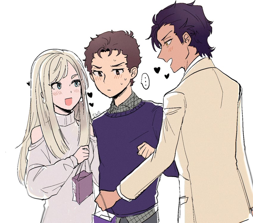 gigi andalusia, hathaway noa, and kenneth sleg (gundam and 1 more) drawn by shiwaza_(qiduizi)