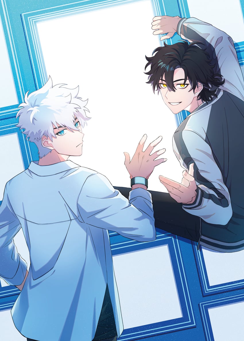 cheng xiaoshi and lu guang (shiguang dailiren) drawn by 2101341bbb
