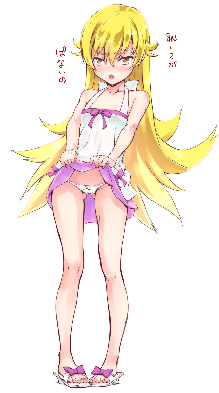 oshino shinobu (monogatari and 1 more) drawn by suzuki24