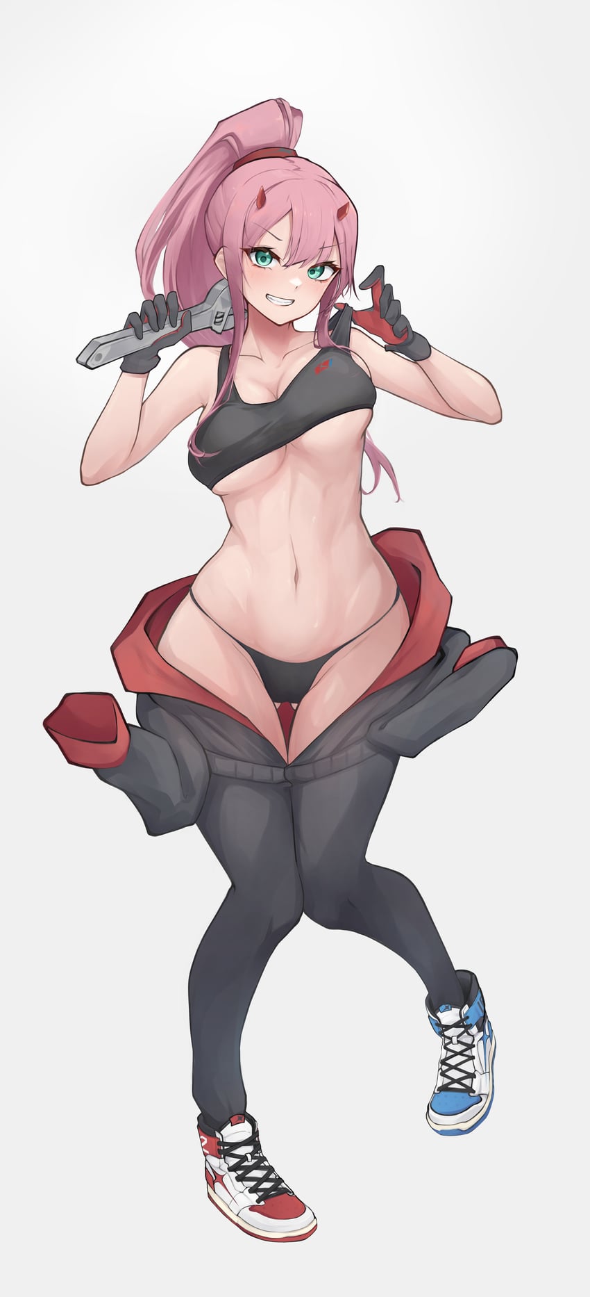 zero two (darling in the franxx) drawn by kanotype