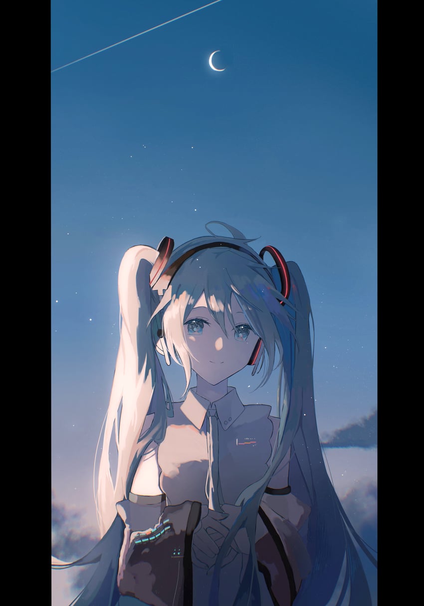 hatsune miku (vocaloid and 1 more) drawn by yurun_(yurun_ume)
