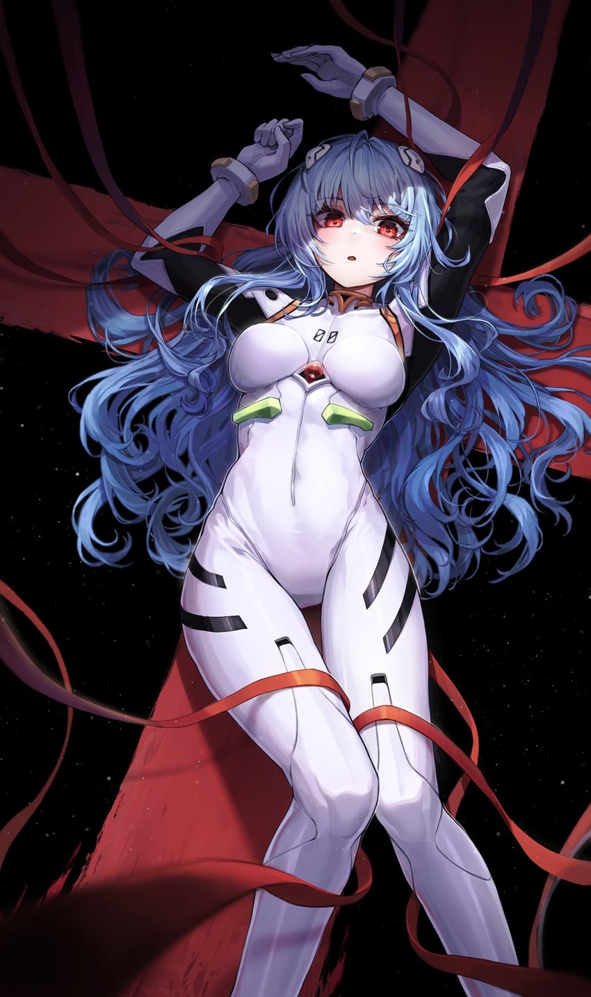 ayanami rei (neon genesis evangelion and 1 more) drawn by kokukyukeo