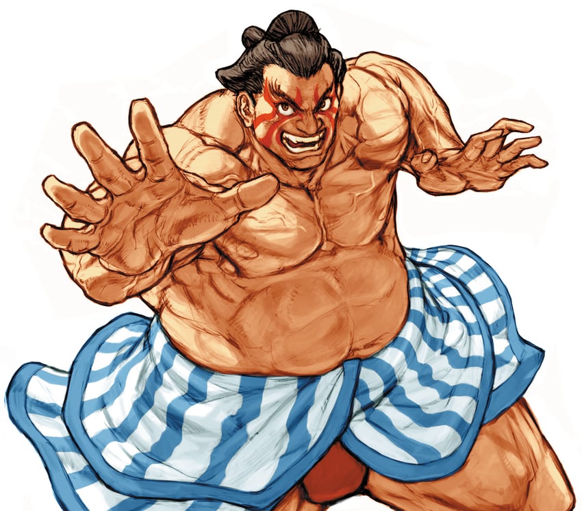 e. honda (street fighter and 2 more) drawn by nishimura_kinu
