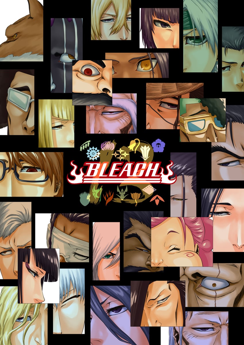 shihouin yoruichi, sui-feng, unohana retsu, hitsugaya toushirou, hirako shinji, and 23 more (bleach and 2 more) drawn by bleachist
