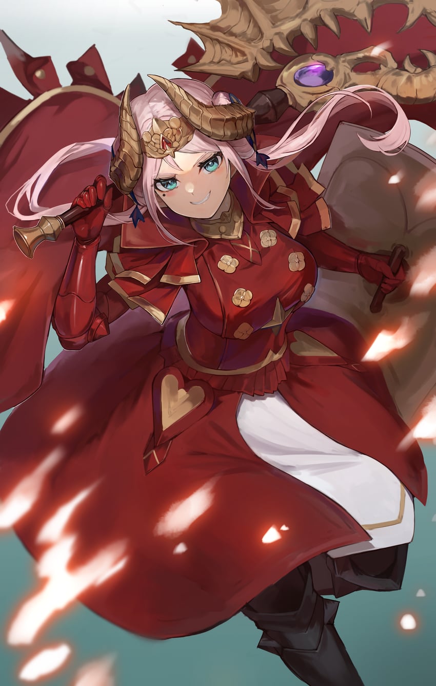 edelgard von hresvelg and zhong lanzhu (love live! and 3 more) drawn by popupi_12