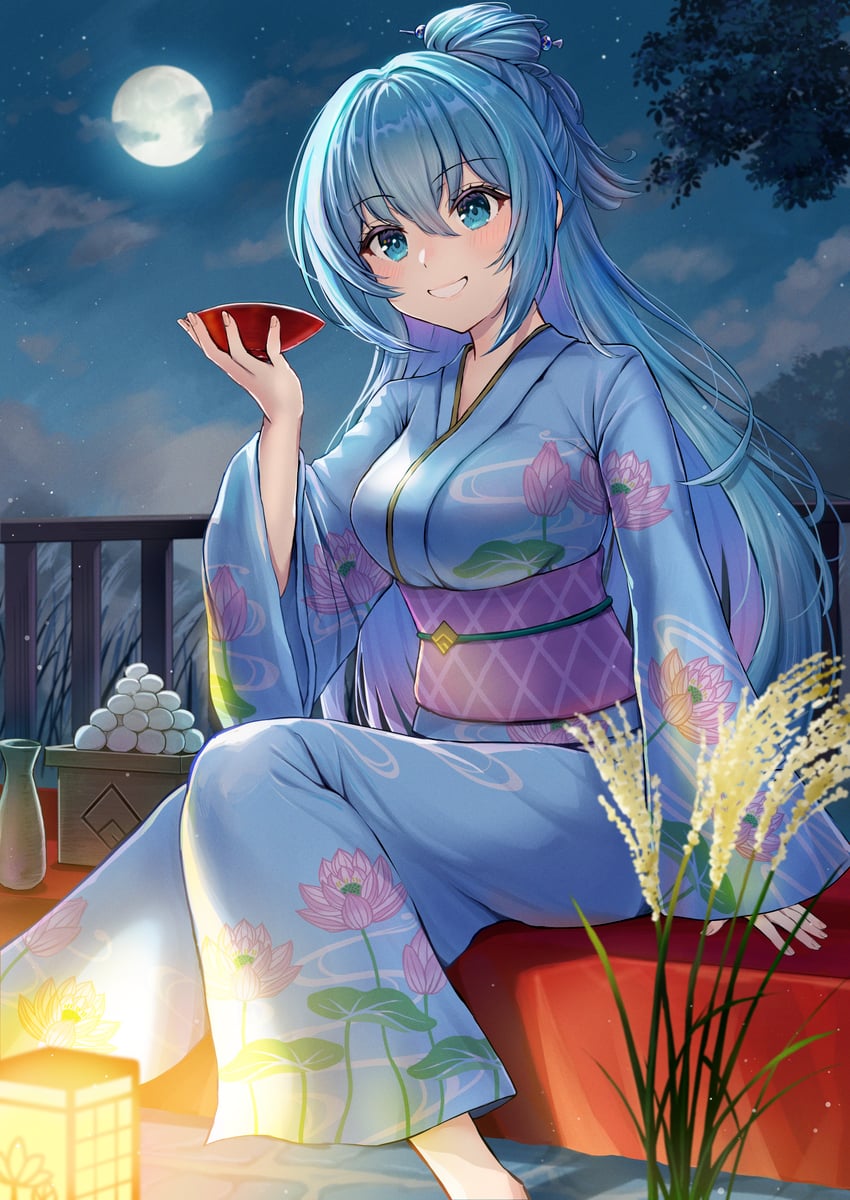 aqua (kono subarashii sekai ni shukufuku wo!) drawn by isome