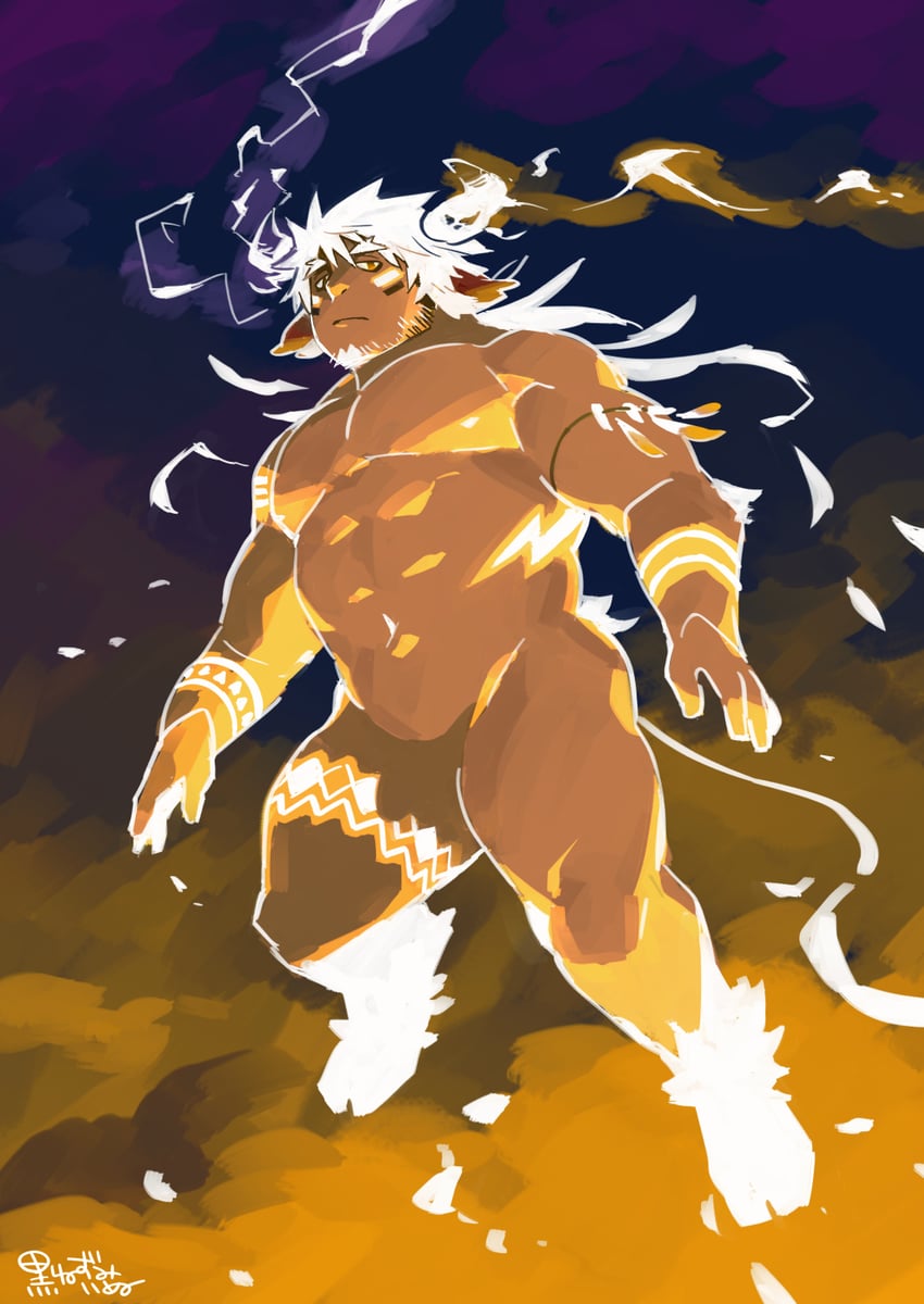 wakan tanka and wakan tanka mugen (tokyo afterschool summoners) drawn by kuro_nezumi_inu