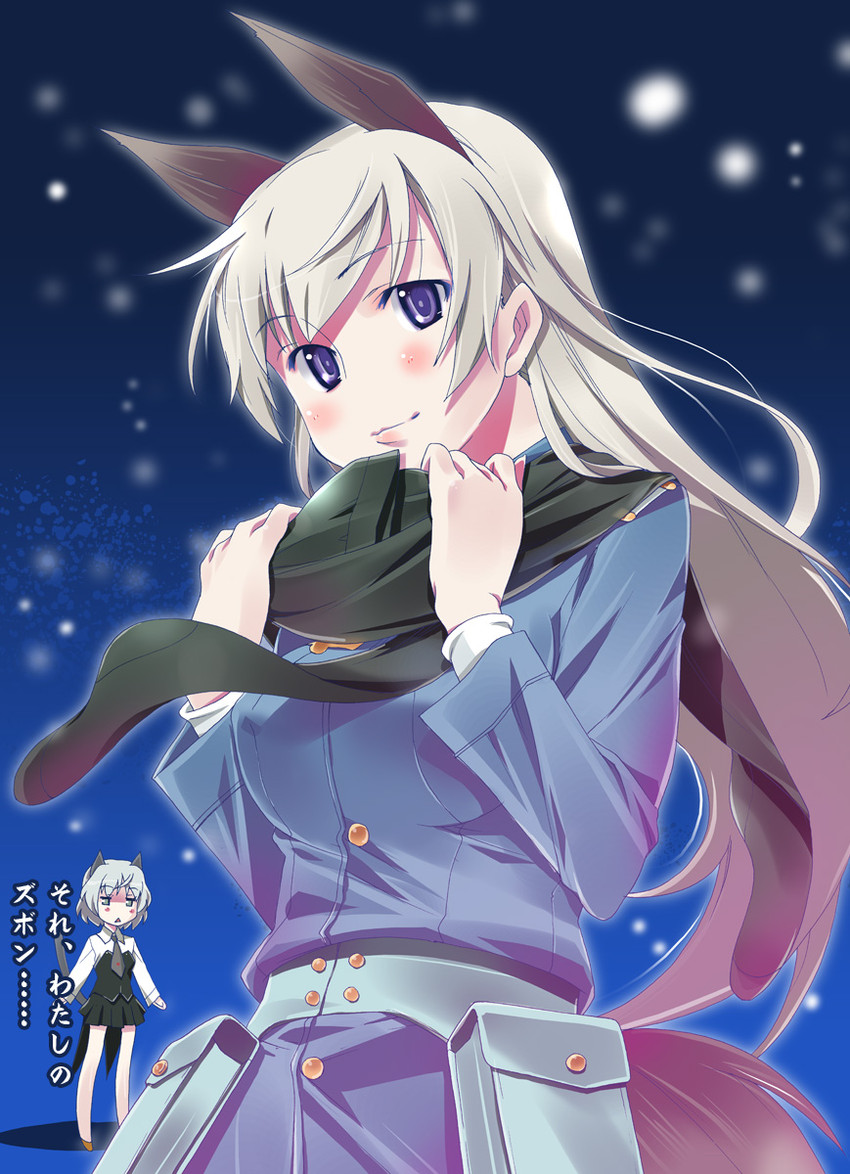 sanya v. litvyak and eila ilmatar juutilainen (world witches series and 1 more) drawn by imu_sanjo
